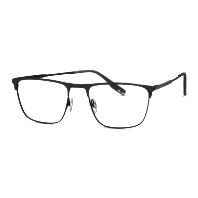 TOM TAILOR Eyewear TOM TAILOR 672001 10 55-19 Herrenbrille aus Metall in black Größe 55-19