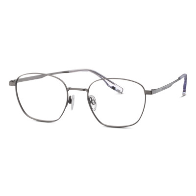 TOM TAILOR Eyewear TOM TAILOR 672005 00 50-18 Unisex Brille aus Metall in silver Größe 50-18
