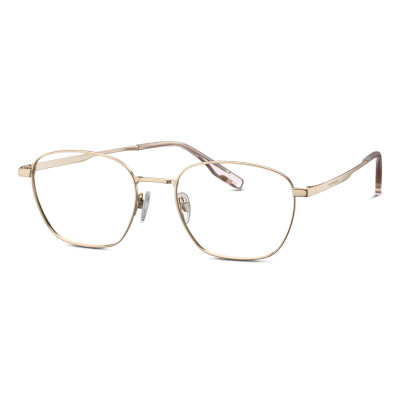 TOM TAILOR Eyewear TOM TAILOR 672005 20 50-18 Unisex Brille aus Metall in golden Größe 50-18
