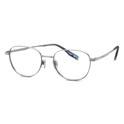 TOM TAILOR Eyewear TOM TAILOR 672006 30 51-18 Unisex Brille aus Metall in grey Größe 51-18