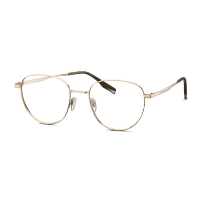 TOM TAILOR Eyewear TOM TAILOR 672007 20 52-19 Unisex Brille aus Metall in golden Größe 52-19