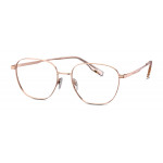 TOM TAILOR Eyewear TOM TAILOR 672008 21 54-17 Unisex Brille aus Metall in golden Größe 54-17