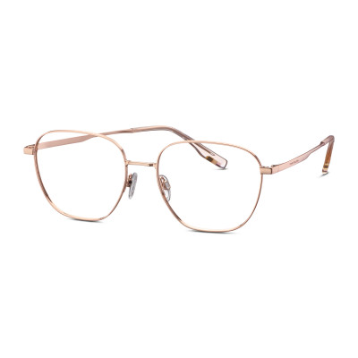 TOM TAILOR Eyewear TOM TAILOR 672008 21 54-17 Unisex Brille aus Metall in golden Größe 54-17