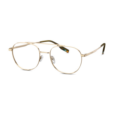 TOM TAILOR Eyewear TOM TAILOR 672011 20 52-18 Unisex Brille aus Metall in golden Größe 52-18