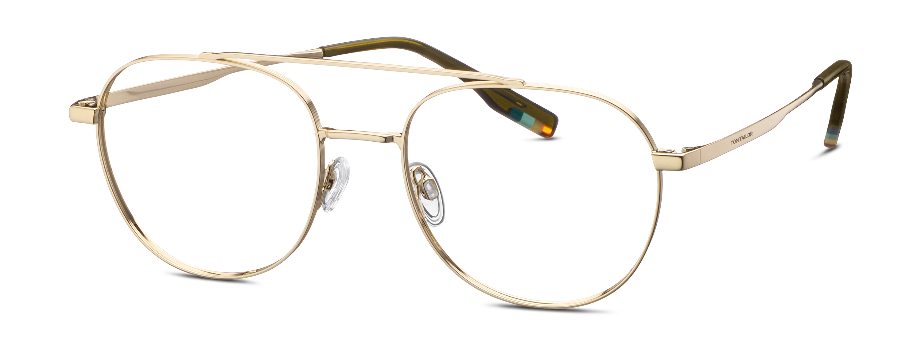 TOM TAILOR 672011 20 52-18 TOM TAILOR Eyewear TOM TAILOR 672011 20 52-18 Unisex Brille aus Metall in golden Größe 52-18