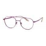 TOM TAILOR Eyewear TOM TAILOR 672011 59 52-18 Unisex Brille aus Metall in red Größe 52-18