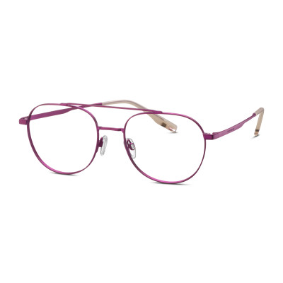 TOM TAILOR Eyewear TOM TAILOR 672011 59 52-18 Unisex Brille aus Metall in red Größe 52-18