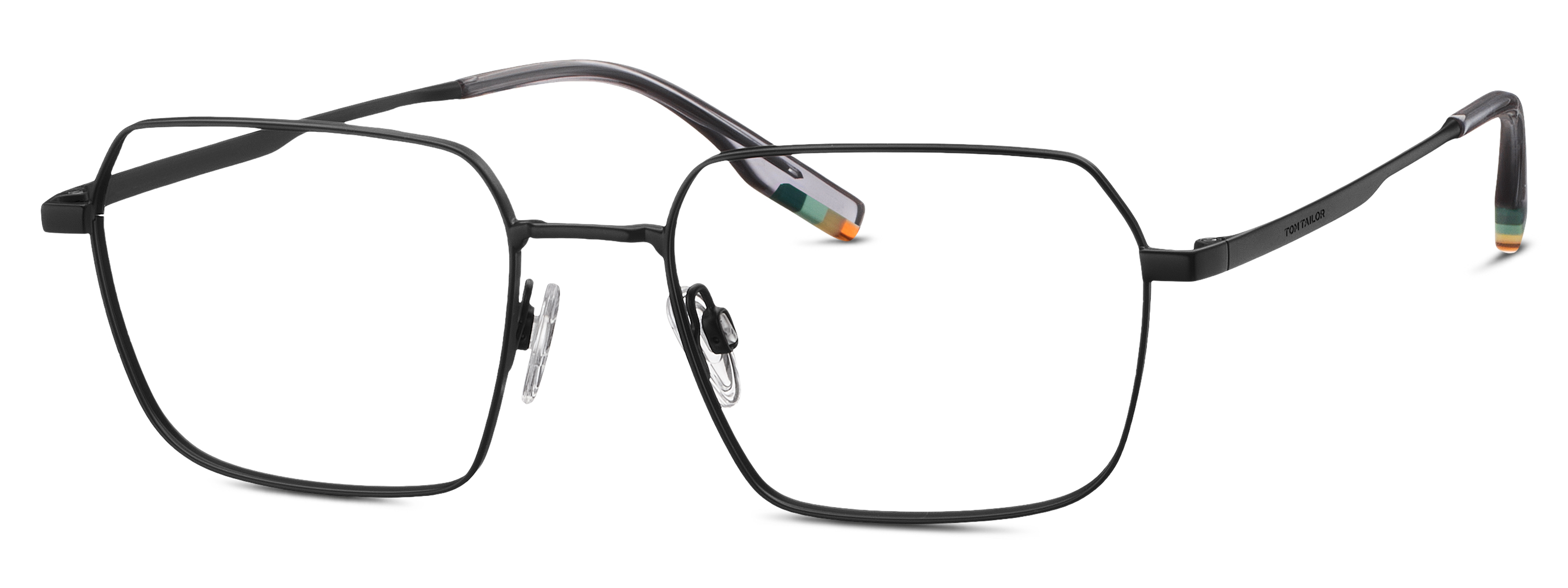 TOM TAILOR 672012 10 53-18 TOM TAILOR Eyewear TOM TAILOR 672012 10 53-18 Herrenbrille aus Metall in black Größe 53-18