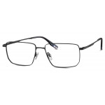 TOM TAILOR Eyewear TOM TAILOR 672014 10 55-16 Herrenbrille aus Metall in black Größe 55-16