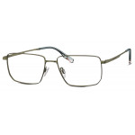 TOM TAILOR Eyewear TOM TAILOR 672014 40 55-16 Herrenbrille aus Metall in green Größe 55-16