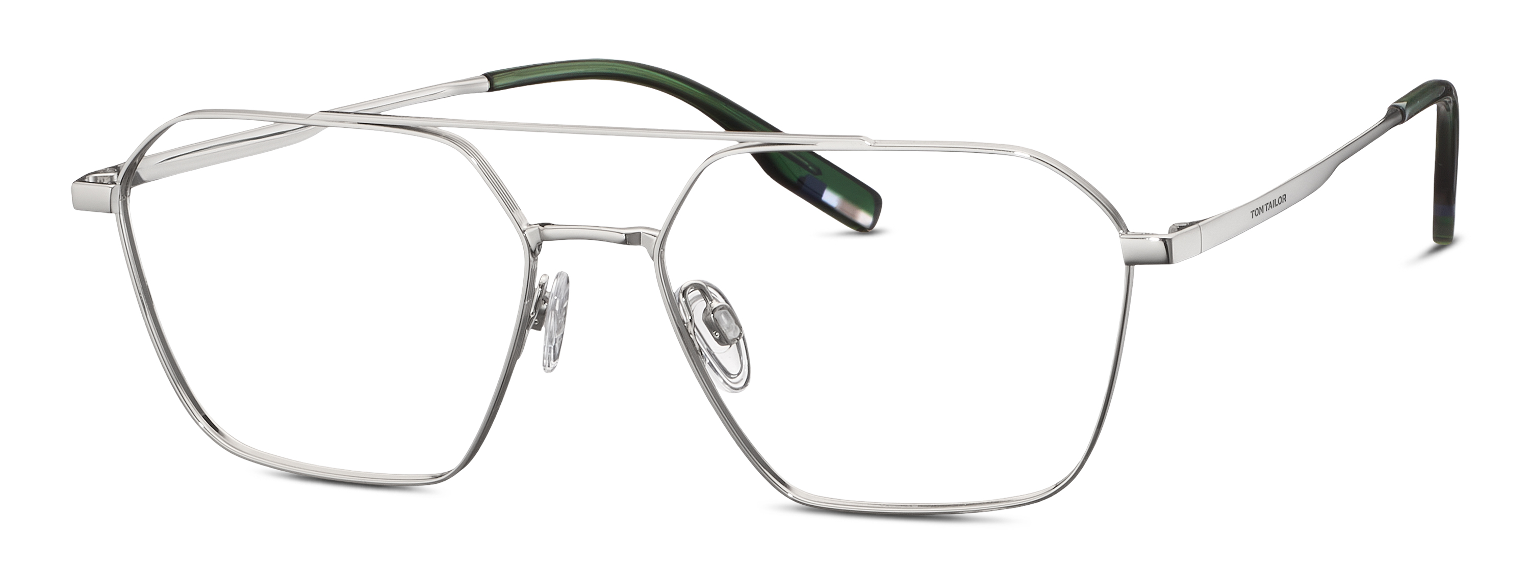 TOM TAILOR 672015 0 55-16 TOM TAILOR Eyewear TOM TAILOR 672015 0 55-16 Unisex Brille aus Metall in silver Größe 55-16