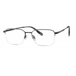 TOM TAILOR Eyewear TOM TAILOR 672016 10 55-17 Herrenbrille aus Metall in black Größe 55-17