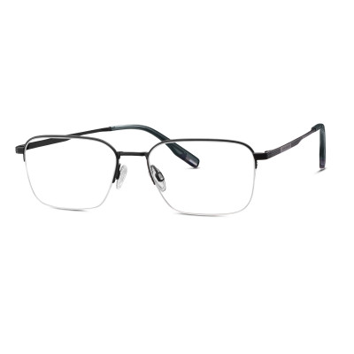 TOM TAILOR Eyewear TOM TAILOR 672016 10 55-17 Herrenbrille aus Metall in black Größe 55-17