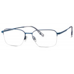 TOM TAILOR Eyewear TOM TAILOR 672016 70 55-17 Herrenbrille aus Metall in blue Größe 55-17