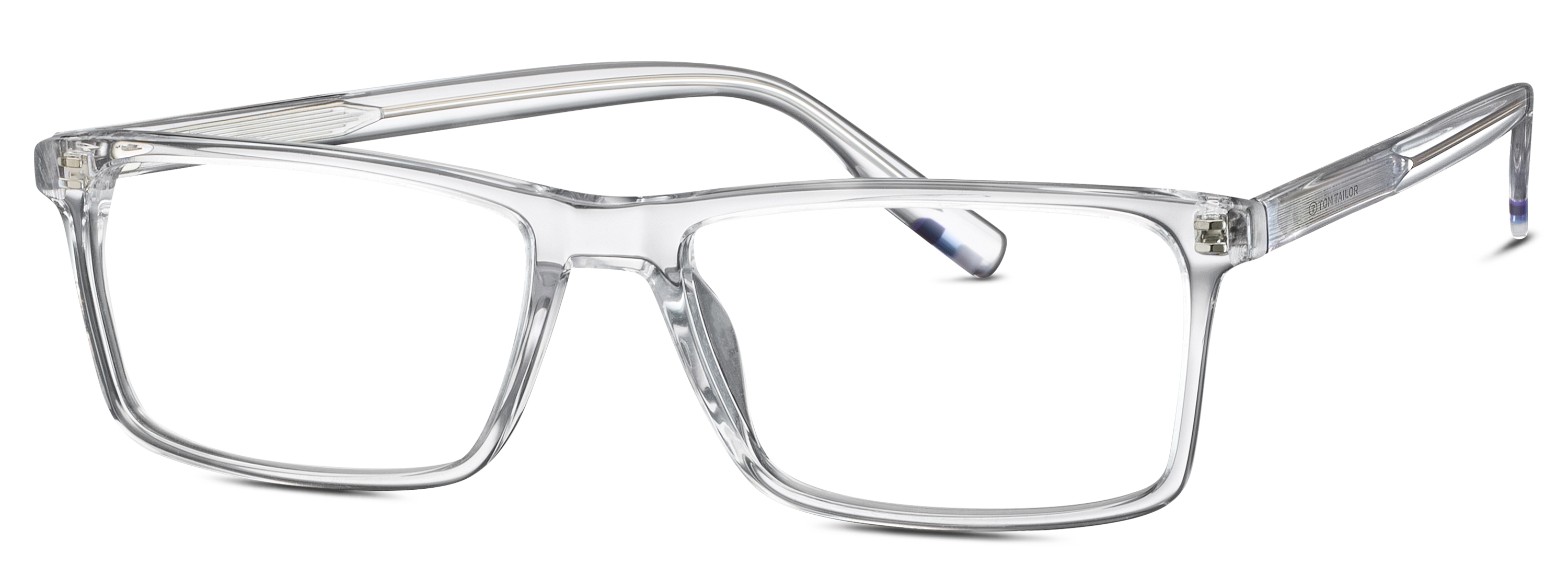 TOM TAILOR 673003 00 57-17 TOM TAILOR Eyewear TOM TAILOR 673003 00 57-17 Herrenbrille aus Kunststoff in silver Größe 57-17