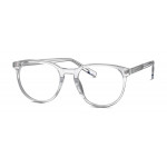 TOM TAILOR Eyewear TOM TAILOR 673006 00 52-20 Unisex Brille aus Kunststoff in silver Größe 52-20