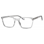 TOM TAILOR Eyewear TOM TAILOR 673008 00 55-20 Herrenbrille aus Kunststoff in silver Größe 55-20