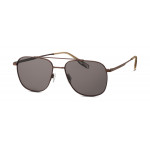 TOM TAILOR Eyewear TOM TAILOR 675004 60 55-17 Unisex Brille aus Metall in brown Größe 55-17