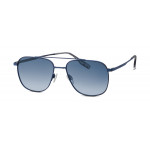 TOM TAILOR Eyewear TOM TAILOR 675004 70 55-17 Unisex Brille aus Metall in blue Größe 55-17