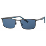 TOM TAILOR Eyewear TOM TAILOR 677000 30 56-18 Herrenbrille aus Kombi in grey Größe 56-18