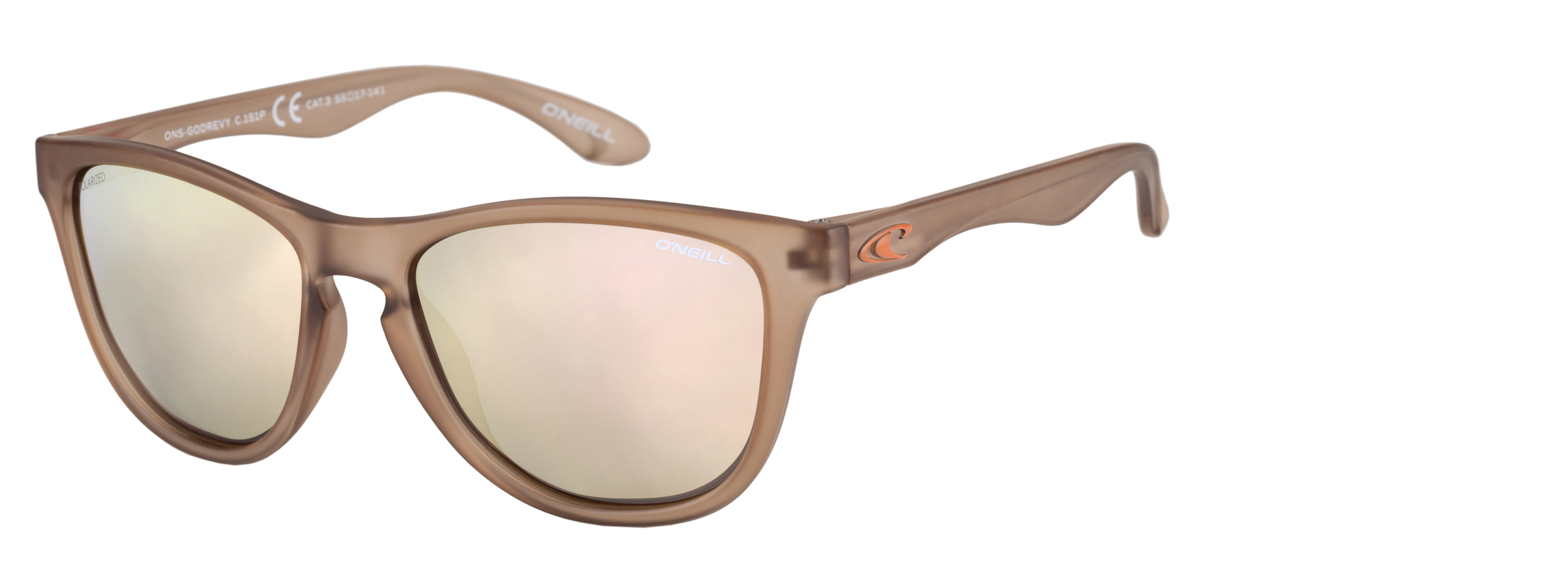 O´Neill 966059-60 55-17 O'Neill 966059-60 Unisex-Sonnenbrille in Braun