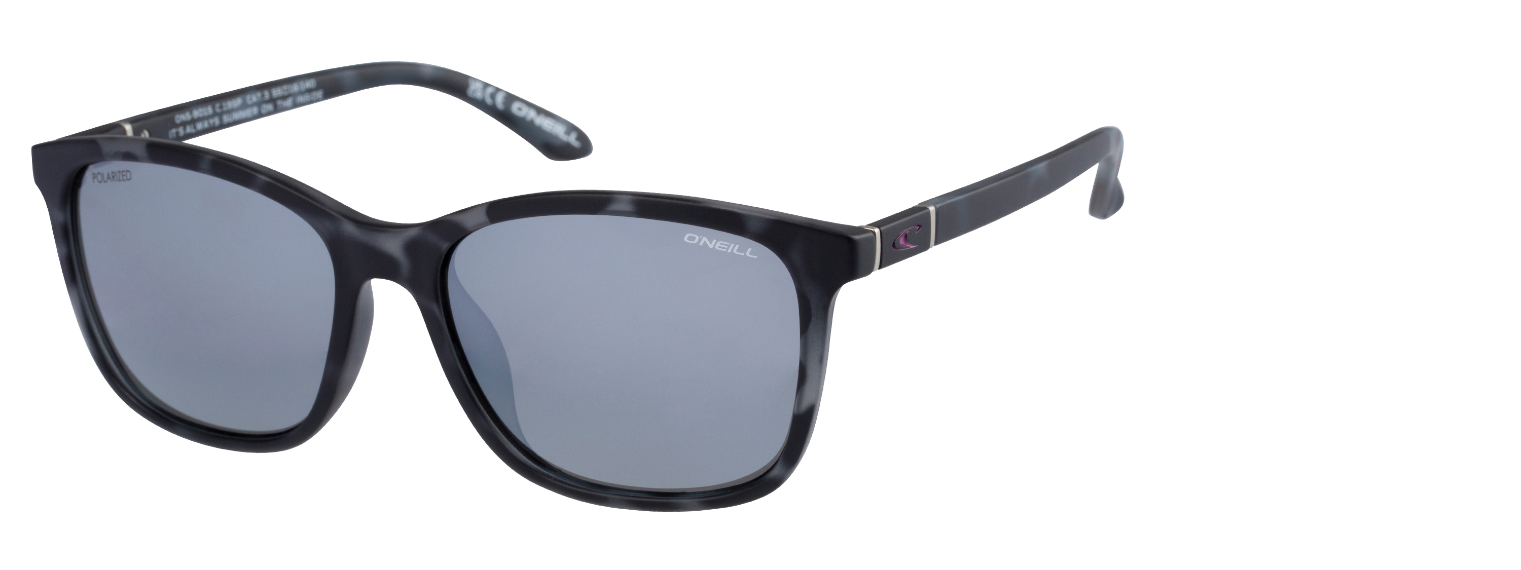 O´Neill 966084-10 55-16 O'Neill 966084-10 Sonnenbrille für Damen in Schwarz