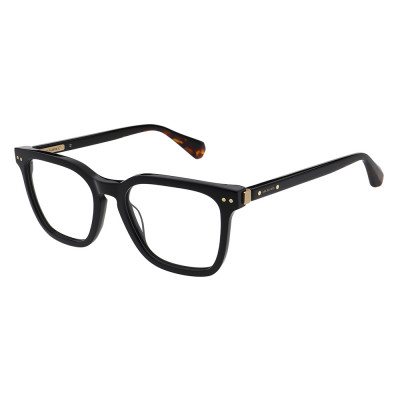 All Saints ALS1012 Unisexbrille in Schwarz mit rechteckiger Form