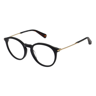 All Saints ALS1021 Damenbrille in Schwarz mit runder Form