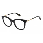 All Saints ALS1023 Damenbrille in Schwarz mit runder Form
