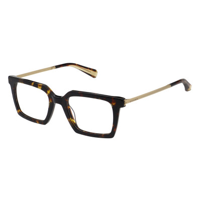 All Saints ALS1028 Herrenbrille in Braun mit rechteckiger Form