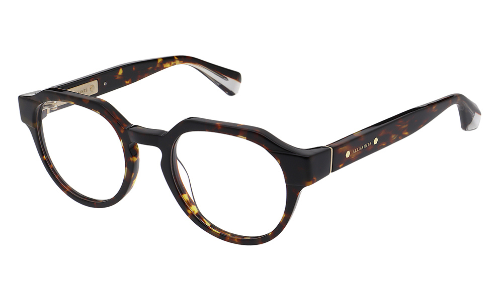 ALS1032 155 50-21 All Saints ALS1032 Herrenbrille in Braun mit runder Form