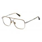 All Saints ALS3010 Unisexbrille in Goldfarben mit Pilot Form