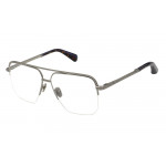 All Saints ALS3016 Unisexbrille in Silber mit Pilot Form