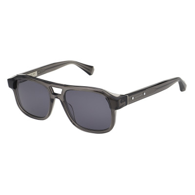 All Saints ALS5016 Unisexbrille in Grau mit Pilot Form