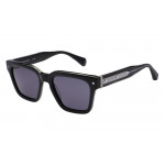 All Saints ALS5029 Unisexbrille in Schwarz mit quadratisch trapezfoermiger Form