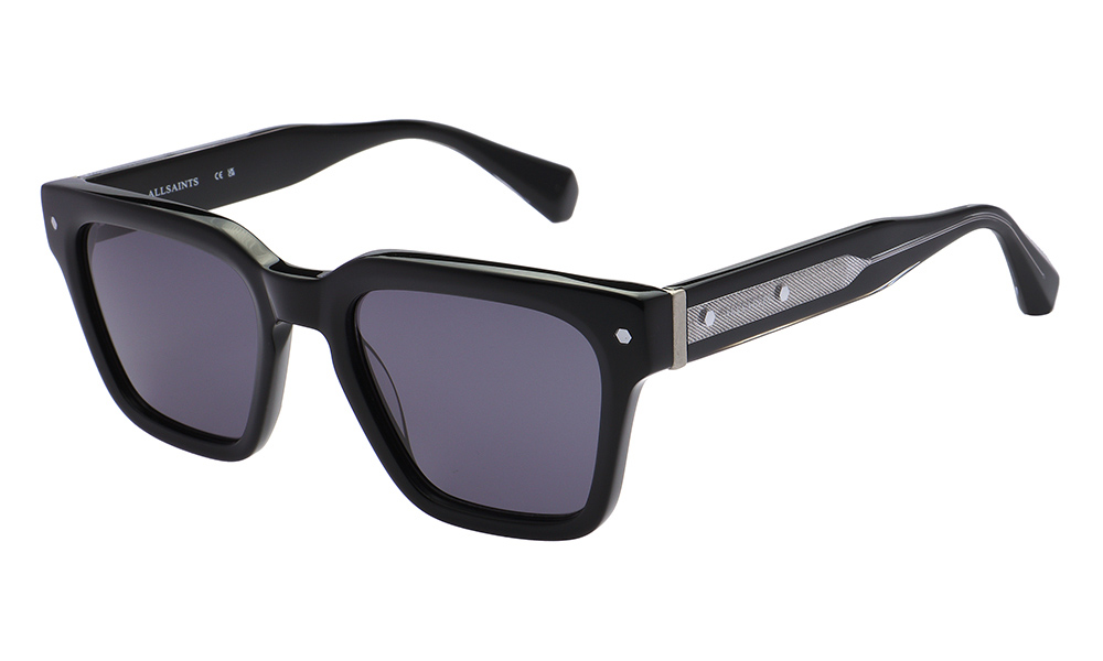 ALS5029 001 52-20 All Saints ALS5029 Unisexbrille in Schwarz mit quadratisch trapezfoermiger Form