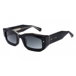 All Saints ALS5031 Unisexbrille in Schwarz mit rechteckiger Form