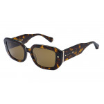 All Saints ALS5035 Damenbrille in Braun mit rechteckiger Form