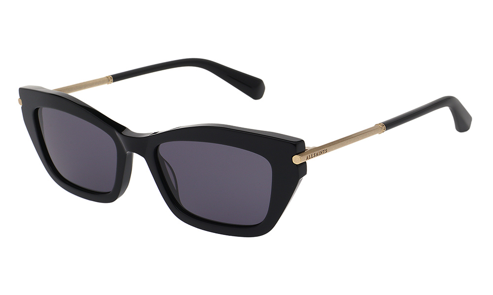 ALS5039 001 52-18 All Saints ALS5039 Damenbrille in Schwarz mit Cat Eye Form