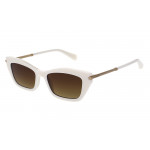 All Saints ALS5039 Damenbrille in Weiss mit Cat Eye Form