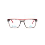 Brille 0814 Jisco Eav Gy 54 19 145 Grau Rot Frontal (neutral) Lg4b2640