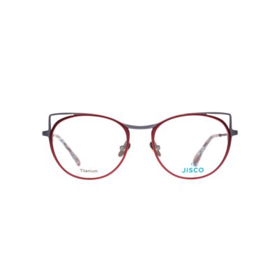 Brille 1129 Jisco Isa Gyrd 51 18 140 Rot Grau Frontal (neutral) Lg4b2955