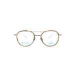 Brille 1153 Jisco Pool Bkgd 53 18 143 Gold Schwarz Frontal (neutral) Lg4b2979