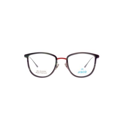 Brille 1204 Jisco Fangar Rd 50 16 140 Rot Schwarz Frontal (neutral) Lg4b3030