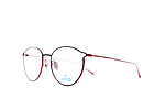 Brille Jisco Eolo Rd 52 17 140 Rot Schwarz 3, Schraeg, Lg4b5124