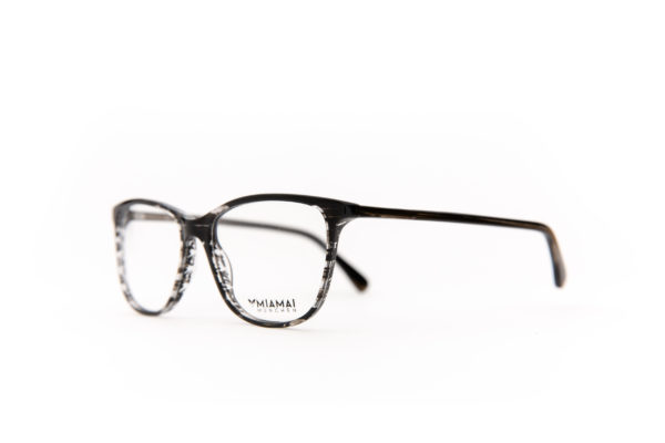 Brille Miamai 1066 098 51 16 140 Schwarz Transparent 3 Schraeg Lg4b7587