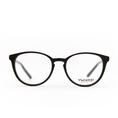 Brille Miamai 1071 001 49 17 140 Schwarz Frontal Lg4b7591