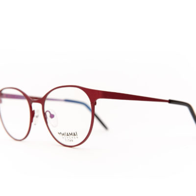 Brille Miamai 5002t 007 Titan 51 17 135 Rot 3 Schraeg Lg4b7611