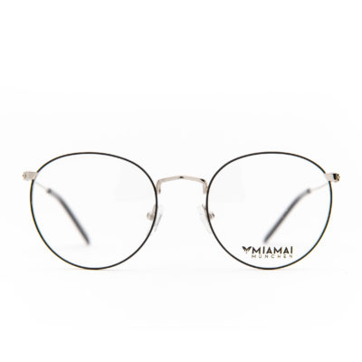 Brille Miamai 5014st 030a 50 19 140 Silber Schwarz Frontal Lg4b7573