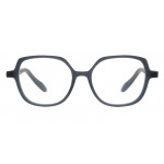 Colibris Eyewear Damenbrille Daisy mit dunkelgrauem, eckigem Rahmen, frontalansicht